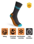 Odor Resistant Wool Unisex Socks