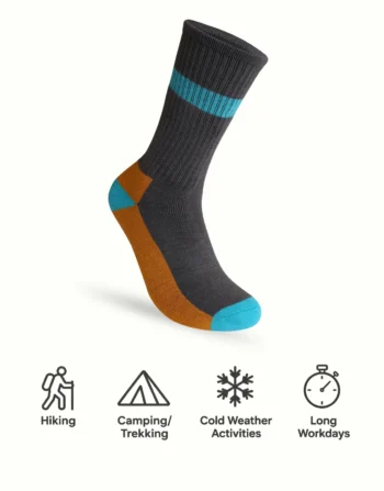 Odor Resistant Wool Unisex Socks